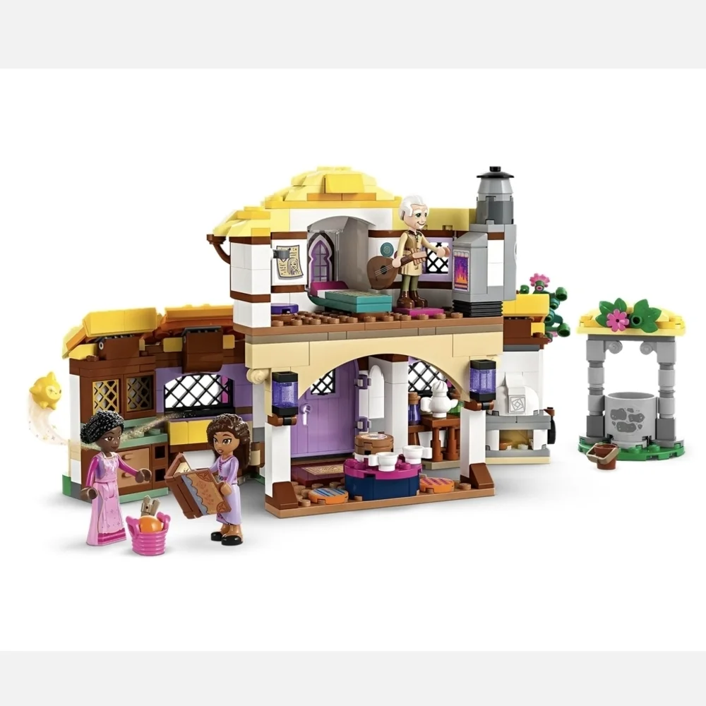 Retired LEGO 43231 Disney Princess Asha's Cottage 509 Pcs Complete with Manual